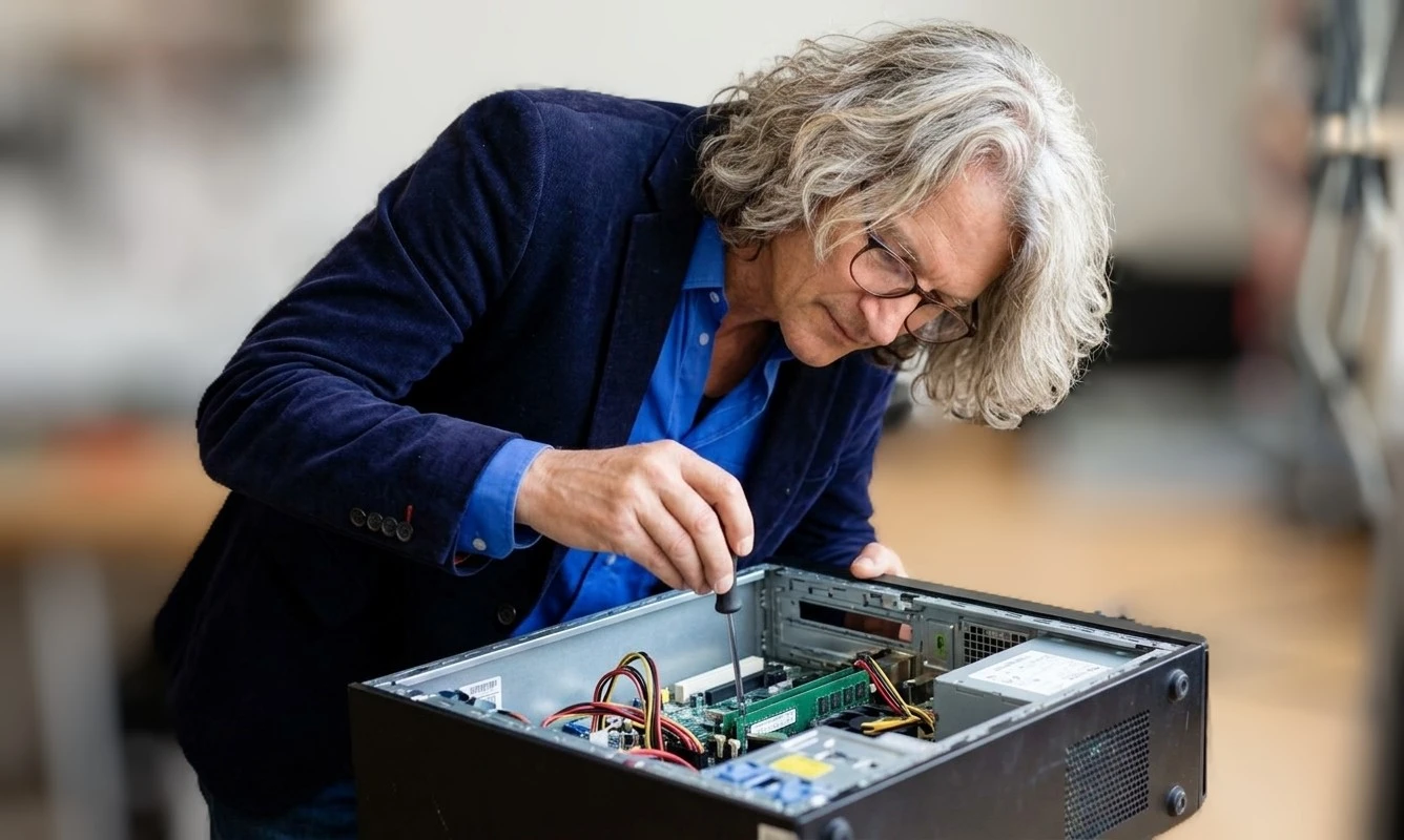 Philippe Deloison, technicien informatique à domicile à Vire Normandie